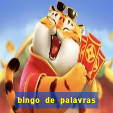 bingo de palavras de natal