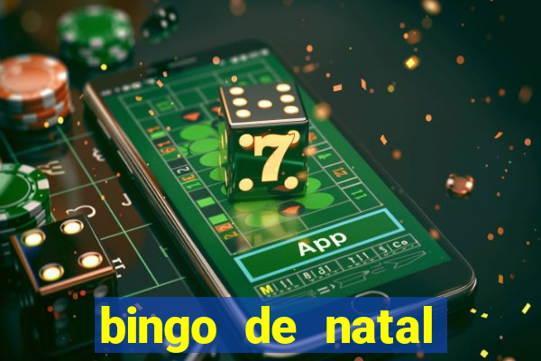 bingo de natal para imprimir gratis