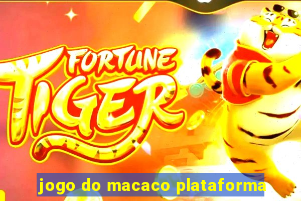 jogo do macaco plataforma